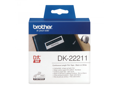 DK-22211 doorlopende plastic film wit 29mm
