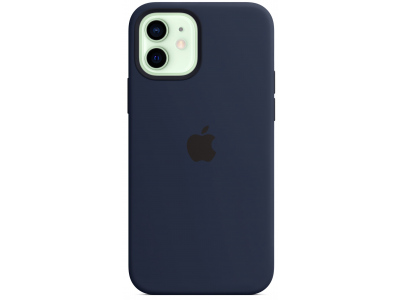 Siliconenhoesje MagSafe iPhone 12/12 Pro Blauw
