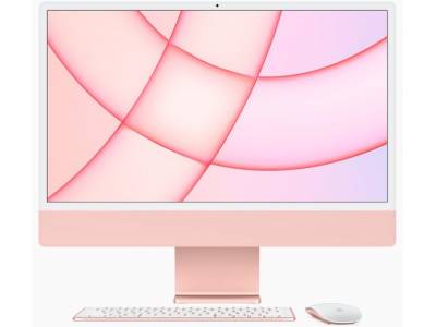 24-inch iMac Retina 4.5K display M1 chip 8core CPU 7core GPU 256GB Pink