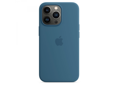 Siliconenhoesje met MagSafe voor iPhone 13 Pro - IJsblauw