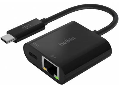 USB-C/Ethernet- en oplaadadapter
