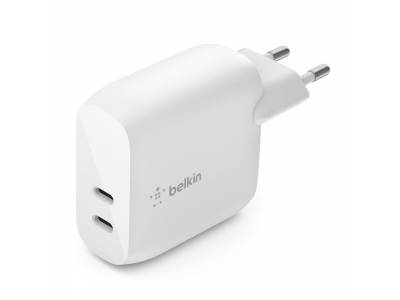 Dual 20w usb-c pd wall charger