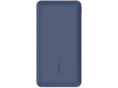 BOOSTCHARGETM 3-poorts 10.000mAh-powerbank + USB-A/USB-C-kabel Blue