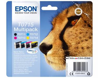 Multipack 4-kleur T0715 DURABrite Ultra Ink