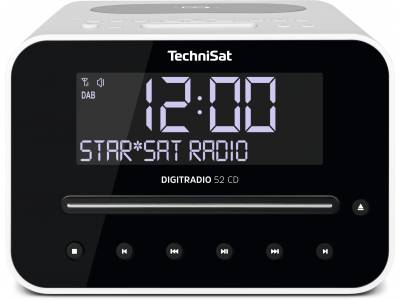 Digitradio 52 DAB+/FM klokradio met CD-speler