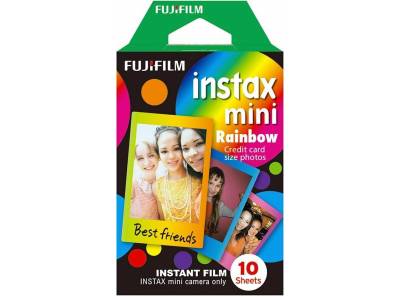 Instax mini film ( 10 ) rainbow