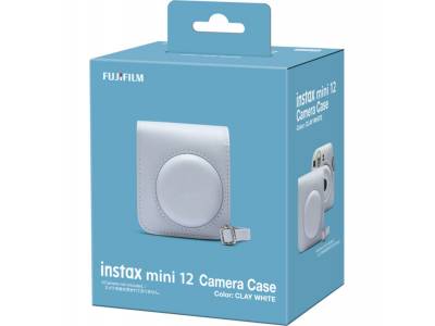 Instax Mini 12 Case Clay White