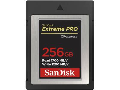 CFexpress Extreme Pro 256GB 1700/1200MB/s Type B