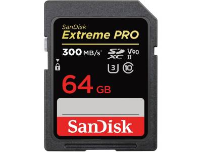 Extreme Pro SDHC UHS-II 64GB