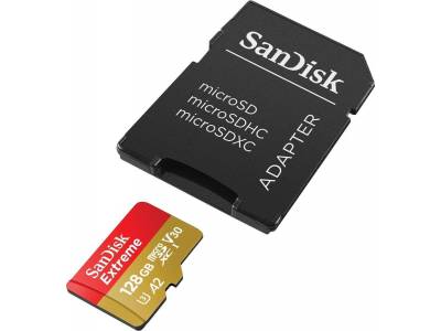 Micro SD 173421 Extreme 64GB 100mb / 60mb,U3,V30,A1