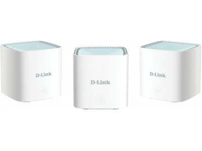 D-link mesh AI wifi 6 ax 1500 3 pack