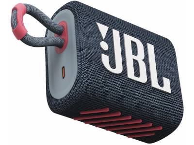 JBL GO3 bluetooth speaker bleu/rose