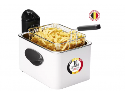 Expert Friteuse 4,5 L - metalen mantel - 2800 W (grijs)