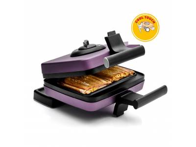 Gaufrier Cool Touch Toasty (violet) pour Croque-monsieur