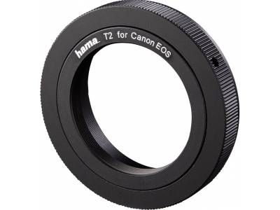 Lensadapter voor camera´s met T2-connector en Canon EOS-objectief