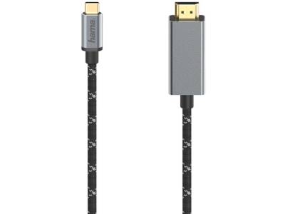 Video-Cable USB-C-Plug-HDMI-Plug UltraHD 4K@60Hz 1.50m