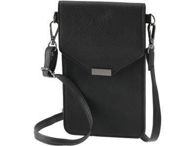 Cross-body-tas, universeel, voor smartphones, zwart