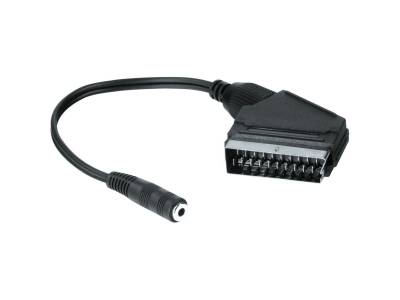 Adapter scart - 3.5 mm stereo jack