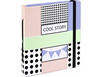 Insteekalbum "Cool Story", voor 56 directklaarfoto's tot max. 5,4x8,6 cm