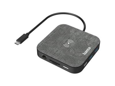 USB-C-Hub Multiport w/ Wireless Charging 12-Port