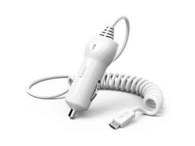 Car Charger Micro USB 1.2A White