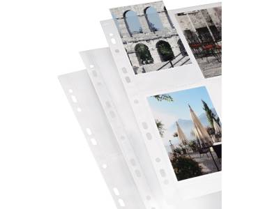 Photo Sleeves DIN A4 For 8 Fotos 10x15cm White 10 Pi...