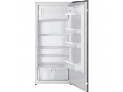 Inbouw Enkeldeurs koelkast met vriesvak 173L+14L