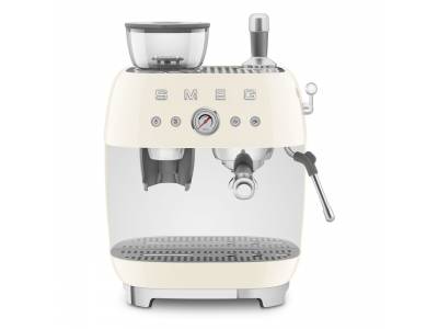 Machine à café expresso avec broyeur intégré - crème