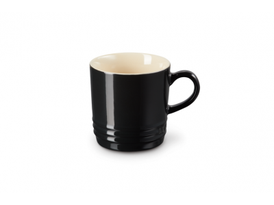 Tasse à cappuccino en céramique 0,2l Noir Ebène 