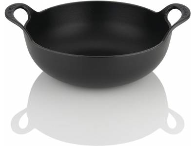 Balti Dish in Geëmailleerd Gietijzer 24cm 2,7l mat zwart