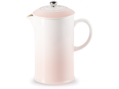 Koffiepot met Pers in Aardewerk 1l Shell Pink