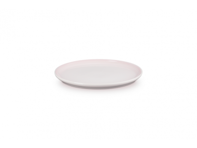Coupe Breakfast Assiette Coquillage Rose 22cm