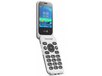 6880 Eenvoudige Klaptelefoon 4G (Zwart-Wit)