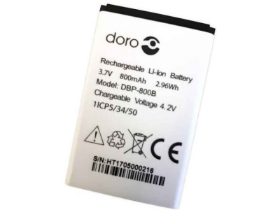Batterij voor Doro 1361 / 2414 / 2424 (DBP-800B)