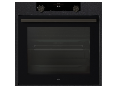 OX66121C Multifunctionele oven Black Steel met kleurendisplay 60cm