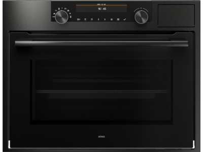 3-in-1 oven Black Steel met groot kleurendisplay CSX46121D