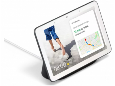 Google nest hub (2e generatie) anthracite