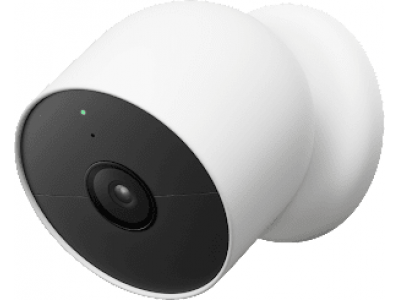 Nest Cam (outdoor of indoor, batterij) Wit