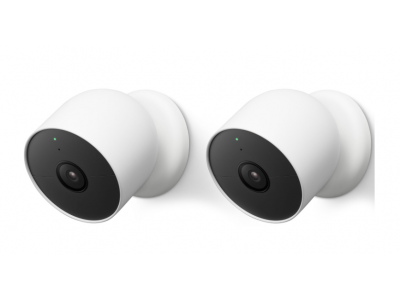 Google Nest Cam (outdoor of indoor, batterij) 2-pack