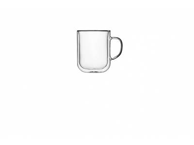 Thermic Glass Koffieglas 35cl Set2 Sublime Mug - Dubbelwandig - Met Oor