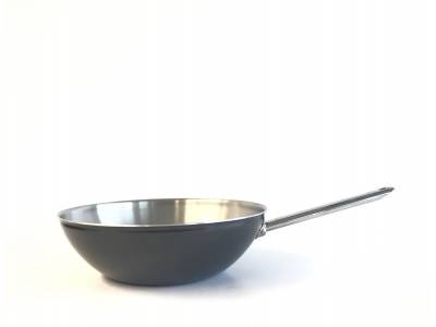 Black wok 30cm