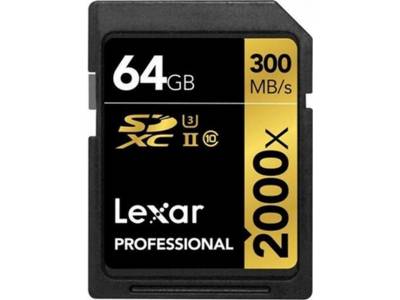 SDXC Professional UHS-II 2000X 64GB