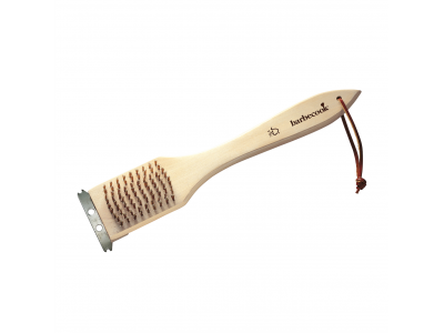 Brosse métallique en cuivre, bois et inox 31cm FSC 100% sgsch-coc-041337