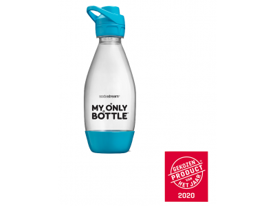 fles 0,5l my only bottle sport turquoise