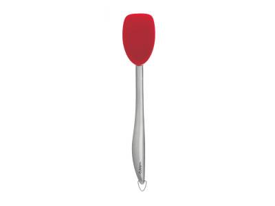 Cuiller silicone 28 cm Rouge