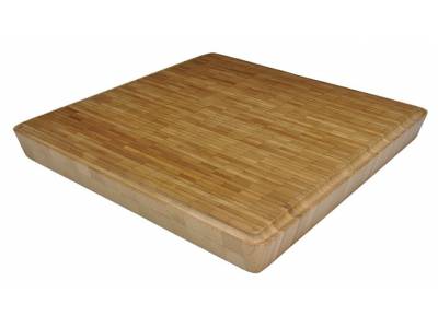  Vierkante hakblok Taoo uit bamboe 30x30x3.5cm