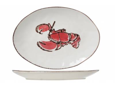 Lobster Plat Oval 37x27cm 