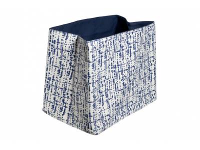 Mand Magic Fabric Wit-blauw 50x36x35cm Opvouwbaar
