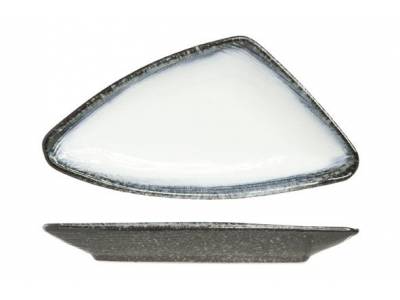 Sea Pearl Assiette Triangle 20x10xh2cm 