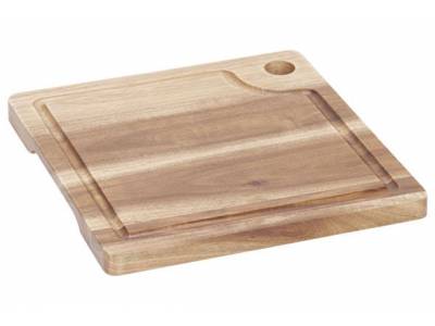 Planche A Decouper 20x20xh1,5cm Acacia With Groove